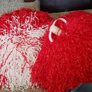 cheerleader poms